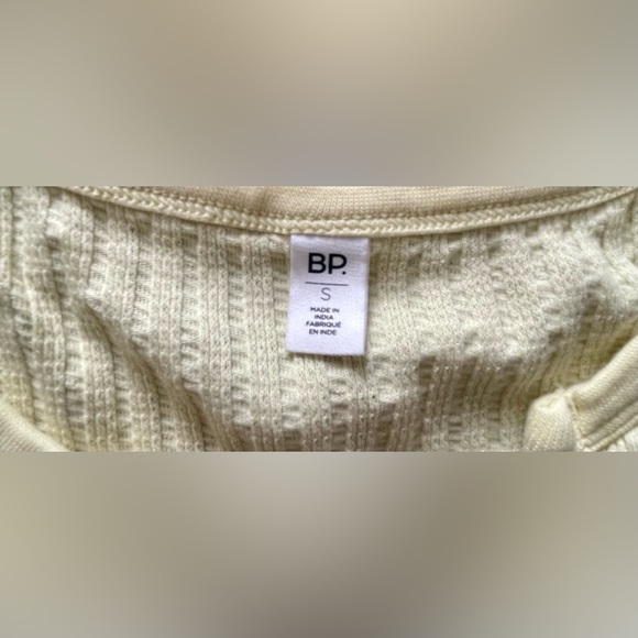 BP / Light Yellow Ribbed Tank - Picture 4 of 5